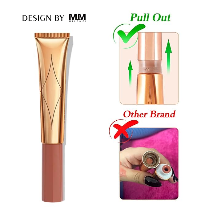 3 Color Contour Beauty Wand, Highlighter ，Face Concealer Bronze Gold)