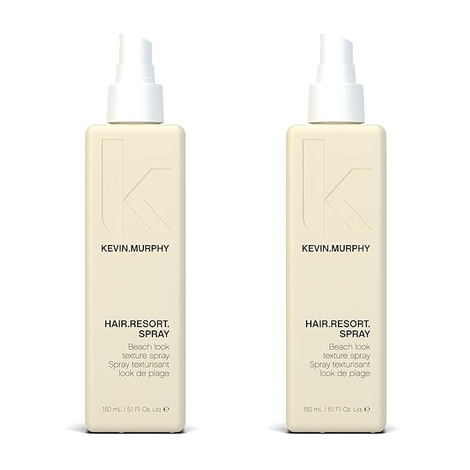 KEVIN.MURPHY HAIR.RESORT.SPRAY - Beach Look Hairspray - For Fine & Longer - Natural, Flexible Hold - Lightweight Hairspray - Sulphate Free Hair Care - 150 mL / 5.1 fl oz (Pack of 2)