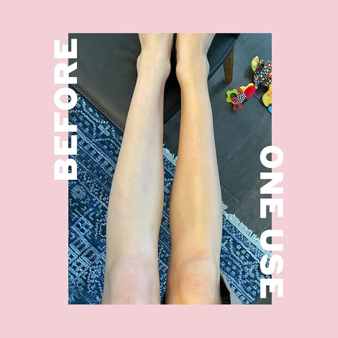 Volition Beauty Getaway Glow Gradual Tan Firming Body Moisturizer with Vegan Collagen + Squalane | Skin Smoothing Cream, Stretchmark Treatment & Sunless Tanning Lotion | Quick Drying Formula