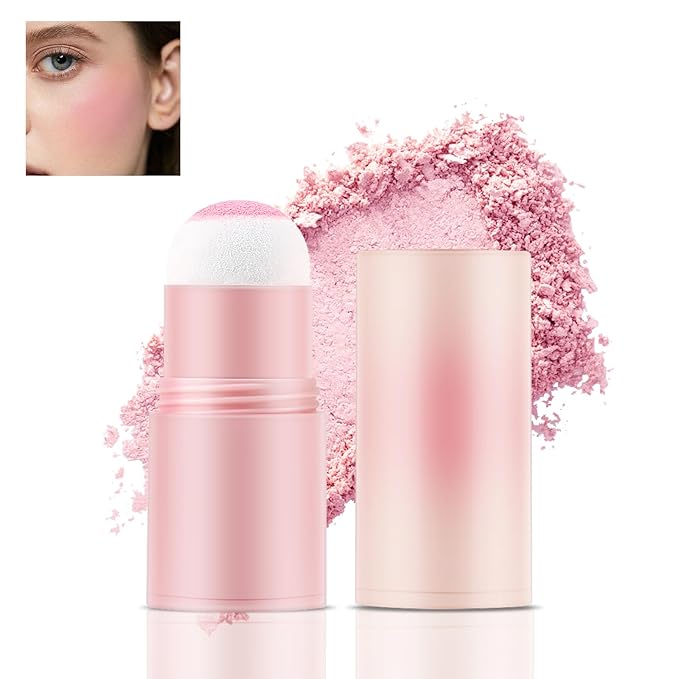 Boobeen Blush Stick, Lightweight Blendable Blush Tint Cheek