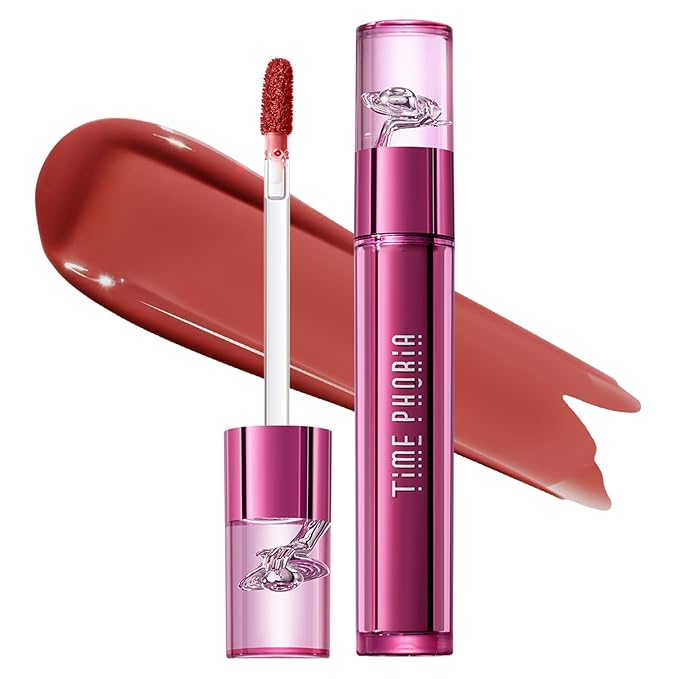 Altera Blurring Lip Tint 014 Diva, Burnt Orange Glossy to Soft Matte Finish, Blur Lip Lines, Weightless No-Sticky Airy Velvet Texture, Vibrant Hydrating Long-Lasting Lip Makeup