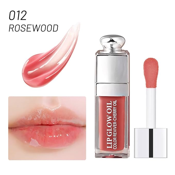 Hydrating Lip Glow Oil, Moisturizing Plumper
