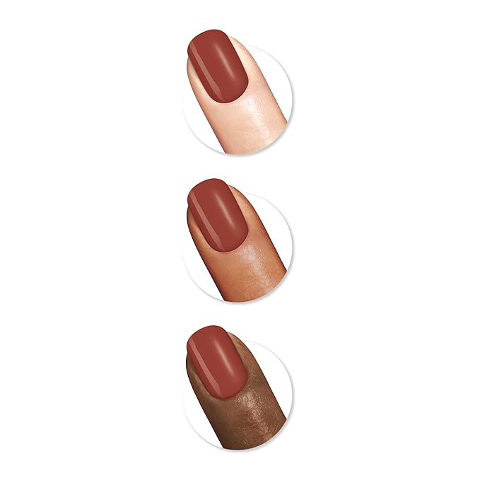 Sally Hansen Insta-Dri Nail Polish | Quick Dry, Long Lasting, Streak-Free Shine | Opaque, Glossy | 209 Alternate Reali-tea | Deep Merlot Red Nail Color