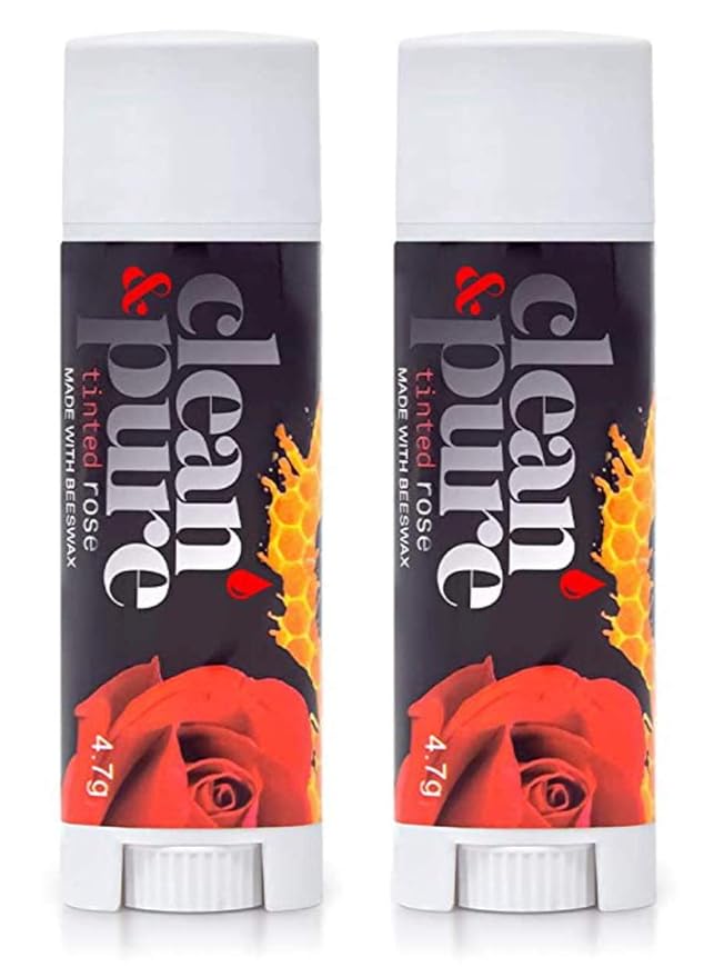 Lip Balm 2-Pack (Tinted Rose) | Lips