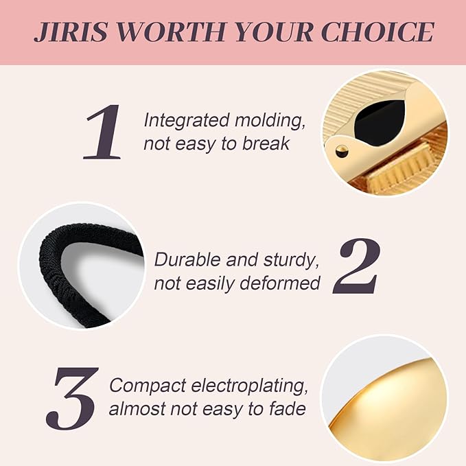 3PCS Metal Hair Tie For Women,Gold Cuffs,Metal Geometric Gold Hair Ties, Hair Accessories Stretchy and Non-Damage Ponytail Holders,Ponytail Cuff Hair Bands For Hair Styling(SET10)