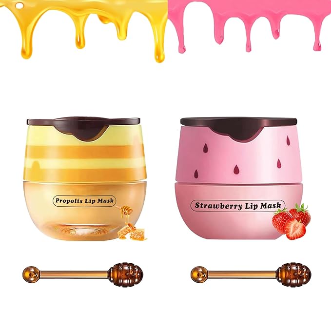 2 PCS Bee Lip Balm Honey