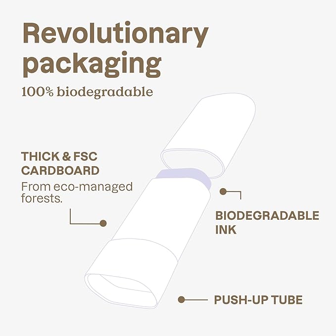 ATTITUDE Plastic-Free Nursing Balm Bar, Safe