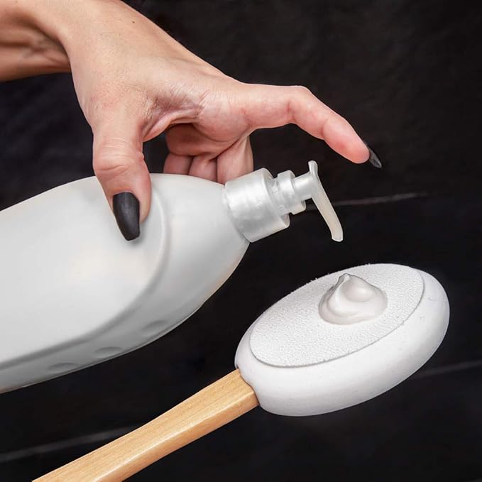 Lotion applicator for back |