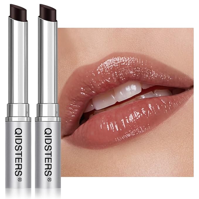 2Pcs Honey Lipstick Tinted Lip Balm, Sheer Hydrating Lip Stain for All Skin Tones, Natural Lightweight Lips Gloss Makeup for Women, Vegan & Cruelty-Free