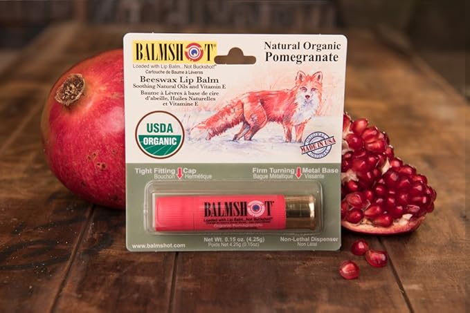 BALMSHOT Two Pack of 100% Natural Balm
