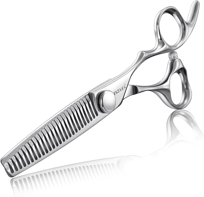 Professional Thinning Shears for Hair Cutting with Ultra Sharp Convex Blade, Cobalt Alloy Stainless Steel for Barber Haircut Scissors Teeth Shears Texturizing Scissors for Men Women Salon Home Use