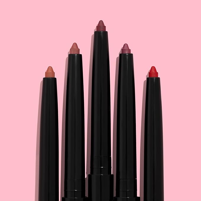 wet n wild Lip Liner Perfect Pout Matte Retractable Gel Lip Liner Pencil, Plum Together (Pack of 2)