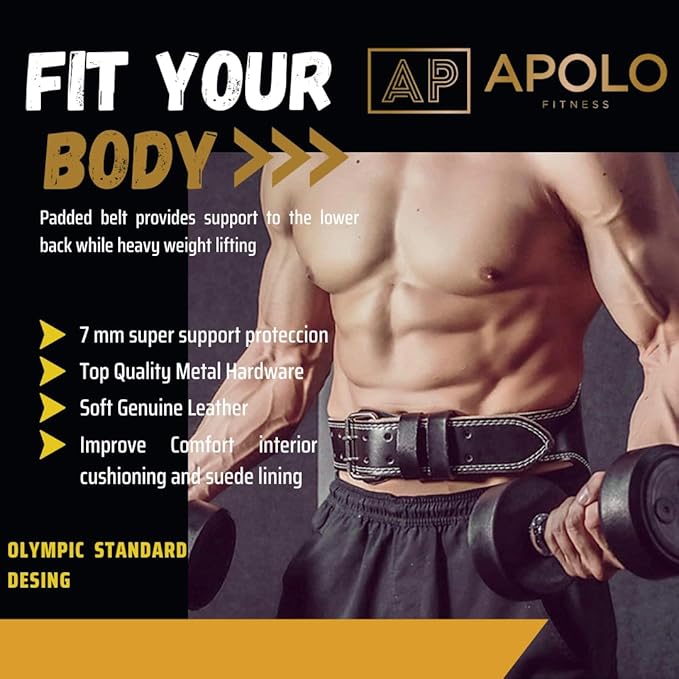 Apolo Weightlifting Belt - Cinturón de levantamiento de