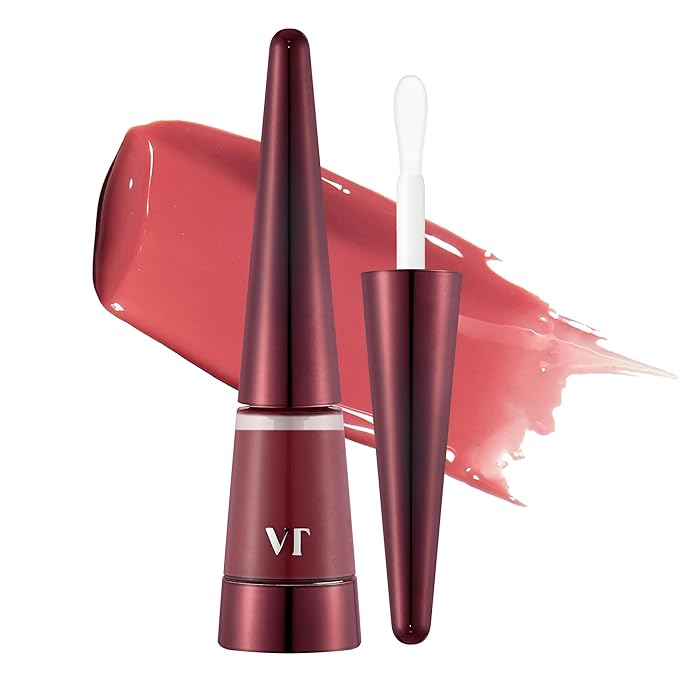 VT COSMETICS Reedle Shot Lip Plumper, Hydrate & Volumize Lip Gloss, Smooth Lip Wrinkles, Korean Lip Plumper, High Shine, Lip Enhancer, Hyaluronic Acid, 0.15 oz. (Rose Berry)