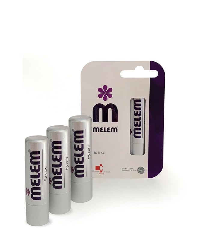 Three Melem Lip Balm Sticks Value