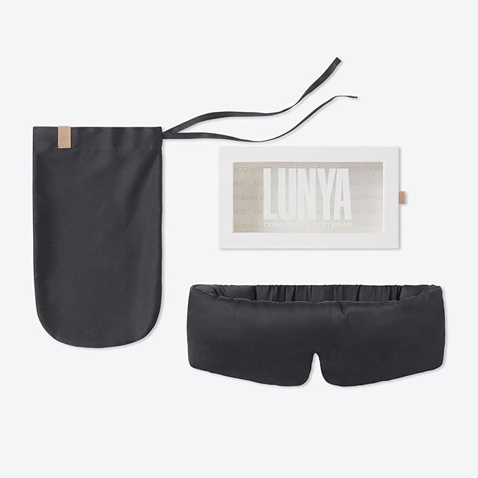 Lunya Men's Washable Silk Sleep Mask