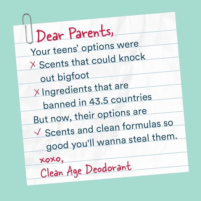 Aluminum Free Deodorant & Body Spray for Whole Body - Citrus 4oz (2 Pack) Clean Deodorant and Body Spray for Teen Boys and Girls - With AHA For Body Acne - Body Spray for Teens Formula