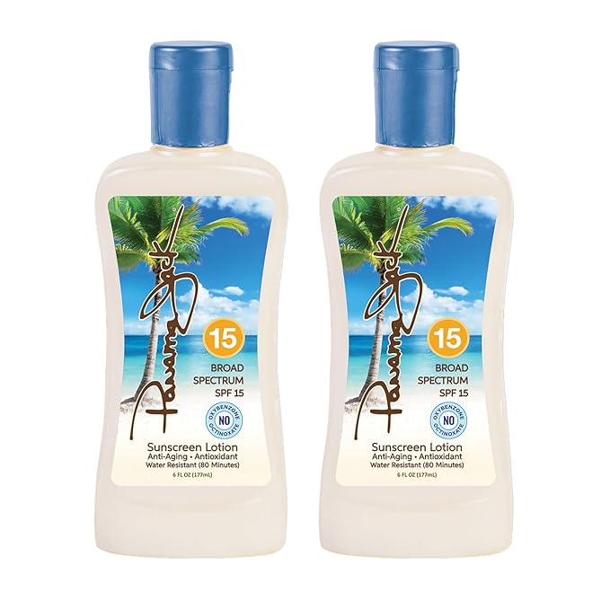 Panama Jack Sunscreen Lotion SPF 15, 6 Fl Oz