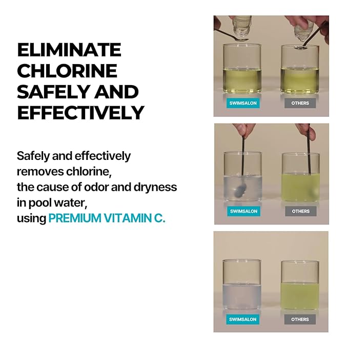SWIM SALON Chlorine-Removing Body Wash for Swimmers | Vitamin C | Hydrating & Refreshing | Sulfate-Free, Silicone-Free, Paraben-Free (10.58 oz / 300g, Pack of 1)