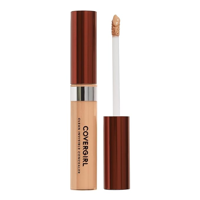 COVERGIRL Clean Invisible Lightweight Concealer Honey, . 32 oz