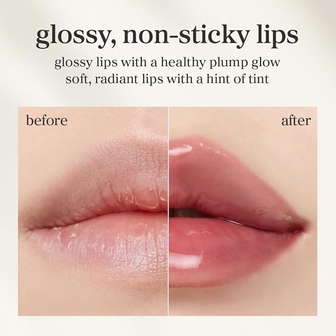 NOONI Korean Lip Oil - Applewine | Long-Lasting, Moisturizing, Plumping, Revitalizing for Dry Lips, Waterproof, No Peel Off, Hydrating, Stocking Stuffers, Gifts For Women, 0.12 FL Oz