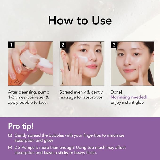MENOKIN 30 Seconds Quick Bubble Mask [REPAIR] - [EGF Liposome] in Micro-bubbles for Skin Restoration, Hypoallergenic Bubble Capsule for Deep Repair, Korean Skin Care Essential, 70 Uses, fl.oz