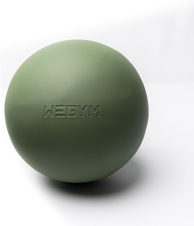 WeGym Pilates Ball 7.87 inch with Pump, Slip Resistant Exercise Ball, Mini Yoga Ball Core Strength, Workout at Home Gym