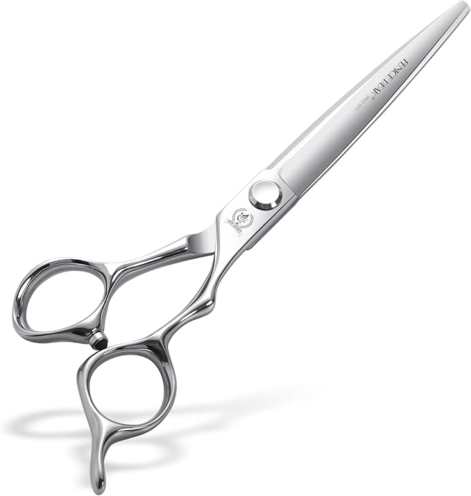 Fenice Peak 6.8" Professional Hair Cutting Scissors, VG10 Japanese Stainless Steel Barber Scissors, CNC Sharpened Hairdressing Right Hand Shears for Precision Cutting, for Salon Stylist & Home