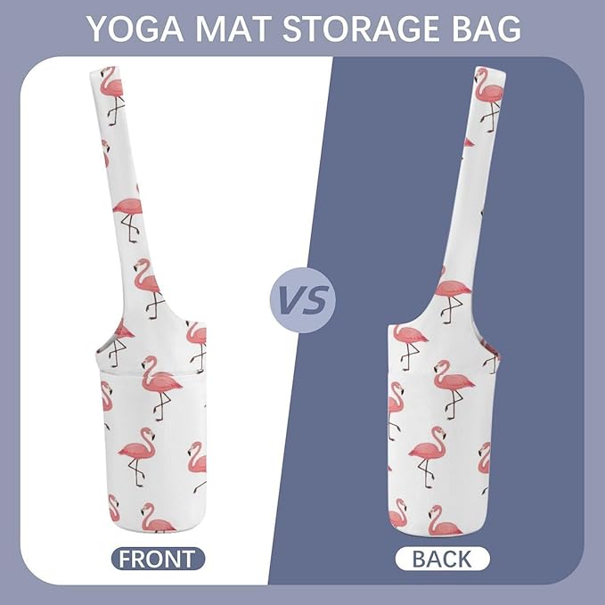 Large Yoga Mat Bag Fit Most Size for Ladies Yoga Mats Carrier Bags Multi-Functional Exercise Mat Holder Storage Bag