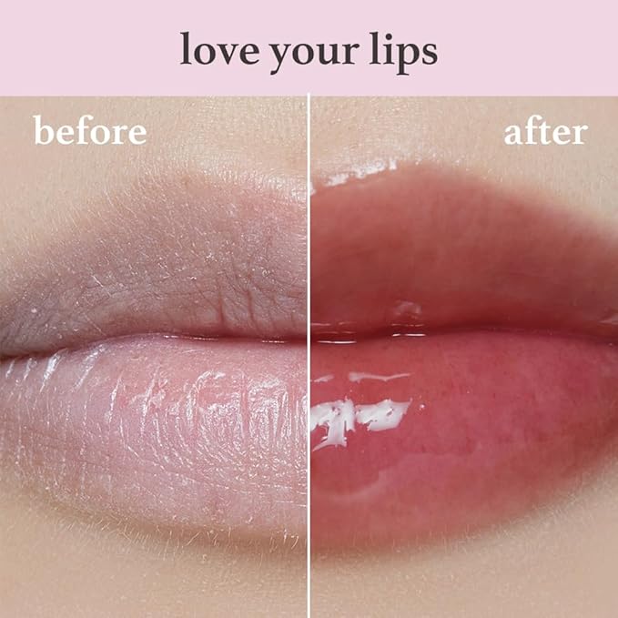 NOONI Korean Hydrating Lip Oil - Applewine | Long-Lasting, Moisturizing, Plumping, Revitalizing for Dry Lips, Waterproof, No Peel Off, Hydrating, Nourishing Crystal Clear, 0.12 FL Oz