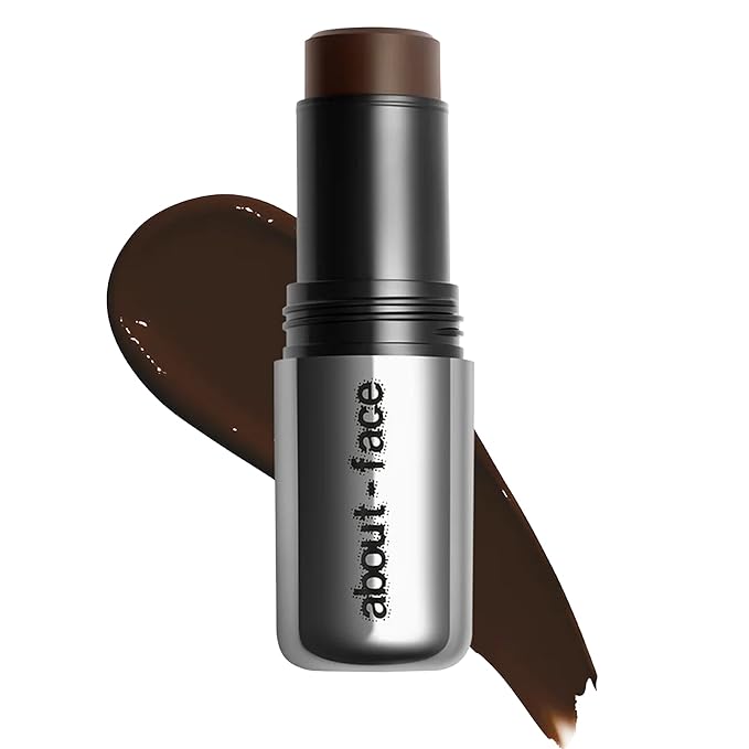 about-face Beach Freak Bronzer Stick Beach Baby– Ultra-Creamy, Vegan Bronzer & Contour Stick with Skincare Benefits – Dewy Finish – Hydrating Formula with Daikon Seed Extract – Medium/Deep