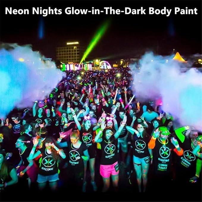 Go Ho Neon Gold Body Paint Washable(2.,),under UV 37oz