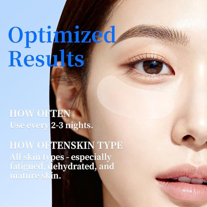Natener 4 pairs PDRN Micro Eye Patches, Under Eye Patches for Puffy eyes, Dark Circles & Wrinkle | Hyaluronic Acid, Kojic Acid, Collagen, Peptides, Vitamin C, Niacinamide - Korean Popular Eye Care
