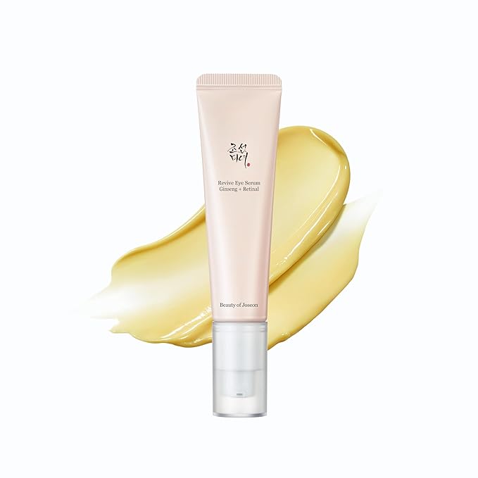 Beauty of Joseon Wrinkle Care Duo Set Revive Eye Serum (30ml / 1 fl oz) & Revive Ginseng Eye Patch (60 Sheets / 30 Pairs) Korean Skincare