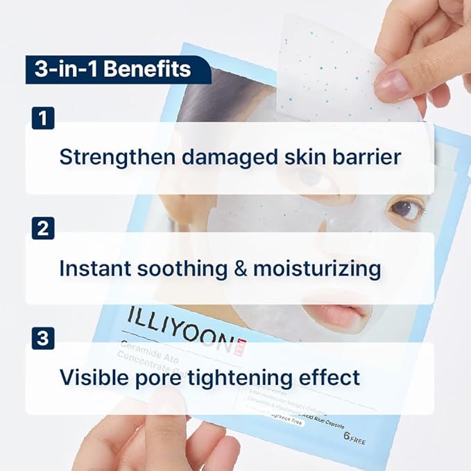 Illiyoon ATO Gel Mask 4ea with ATO Lotion 2.29 Fl Oz