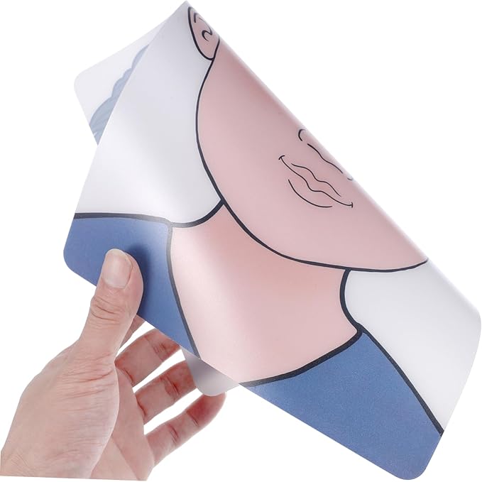 ADOCARN 2pcs Makeup Practice Board Makeup Training Face