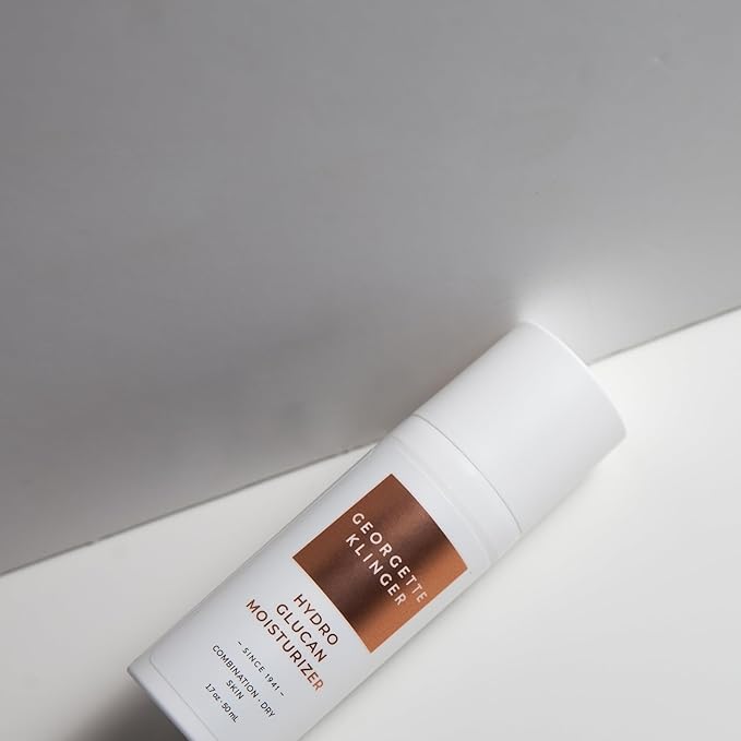 Georgette Klinger Hydro Glucan Moisturizer - Glowing, Long Lasting Hydration, Plumps and Firms Skin while Boosting Natural Moisture, Smoothing Face Cream with Hyaluronic Acid for Dry Skin - 1.7 oz