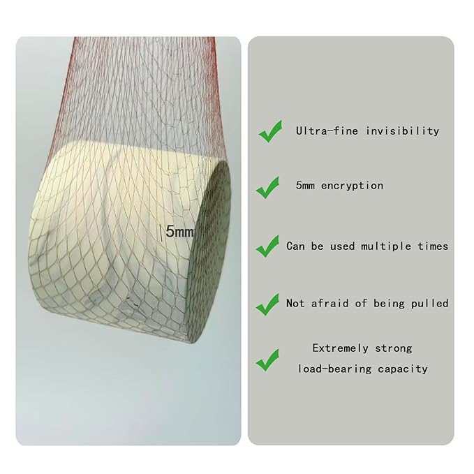 Invisible Hair Nets 50cm with 20Pcs,50Pcs U Shaped Bobby Pins,20Pcs Hair Ties and a Comb Styling Accessories Set,50cm for Ballet Bun,Wig,Food Service,Cabin Attendant, for Women and Girls(Brown)