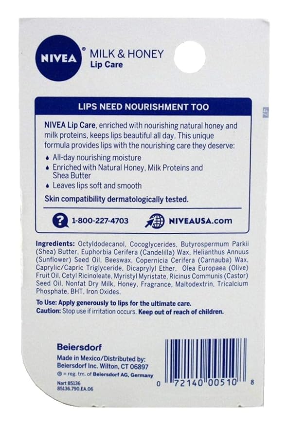 NIVEA A Kiss of Milk & oz