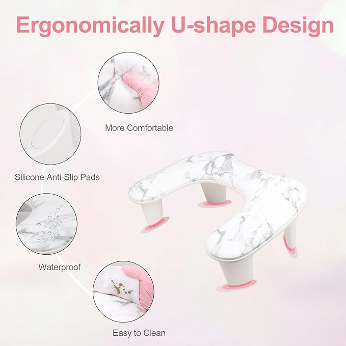 Arm rest for nails tech,u-shaped