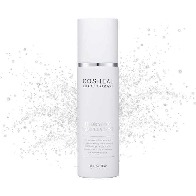 COSHEAL Hydrating Complex Mist 4.73 fl oz, Facial Toner spray with 6 Types of Hyaluronic Acids & Peptides, Lightweight Hydration, Soothing, Refreshing, Sensitive Skin, Korean Skin care