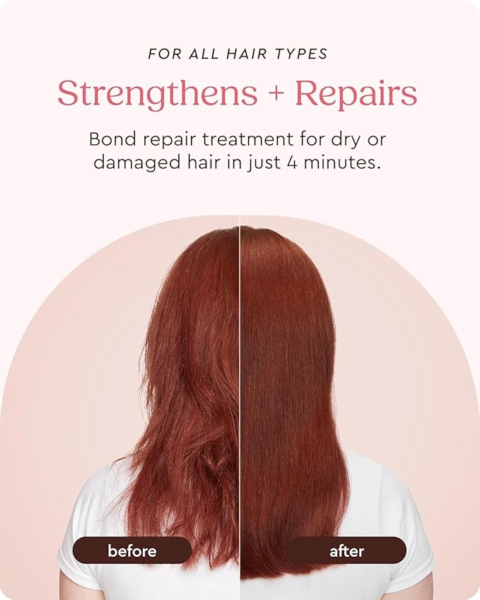 glaze Glaziplex Super Bond Repair Hair Treatment Mini - 4-in-1 Bonding Formula - Deep Repair for Damaged Hair - Strengthens & Protects in Just 4 minutes - 1.7 Fl Oz