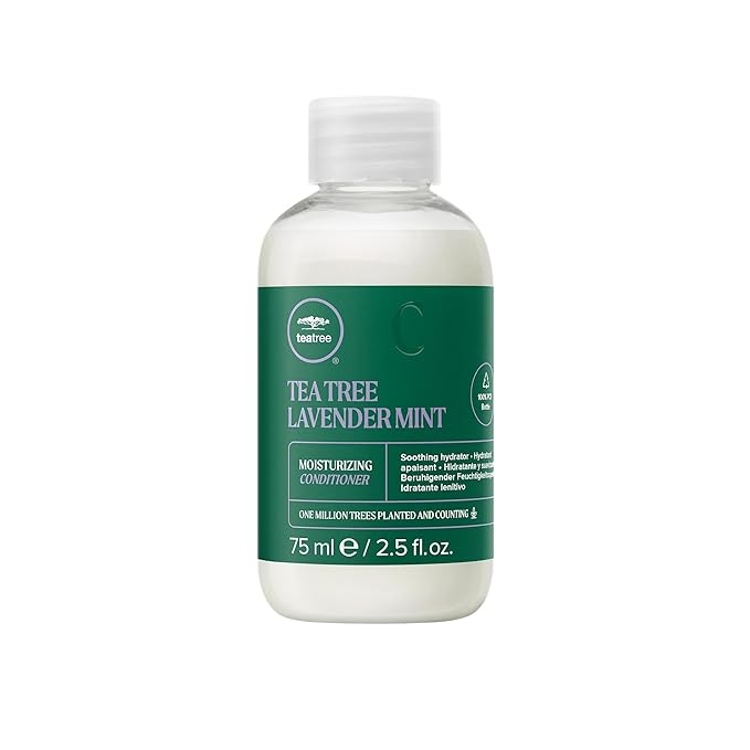 Tea Tree Lavender Mint Moisturizing Conditioner, Hydrates + Soothes, For Coarse + Dry Hair, 2.5 fl. oz.