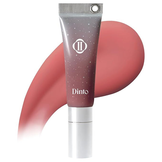 DINTO Frozen Lip Jelly - Icy Cool Plumping Lip Gloss with Metal Tip - High-Shine Non-Sticky Jelly Formula for Fuller, Juicy Lips - Vegan & Cruelty-Free - 0.34 fl oz - Shade 375 Angel