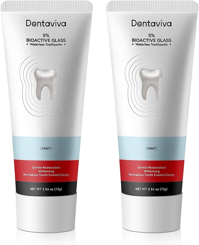 Travel Mouthwash, Fluoride Free Gentle Whitening Toothpaste, On-The-Go, Sensitivity Free, Travel Oral Care