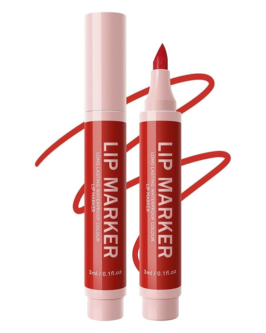 Lip Stain Marker Pen-1Pcs Ruby Red Hydrating Lip
