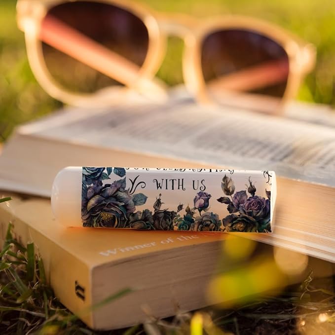 OLYCRAFT 100Pcs Self-Adhesive Lip Balm Tag Wrapping