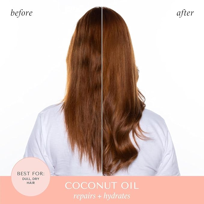 HASK 5-in-1 Coconut Leave-In Conditioner Duo (6oz-Qty 2) & Deep Conditioner Packette, Color Safe, Sulfate-Free, Paraben-Free, Gluten-Free, for All Hair Types