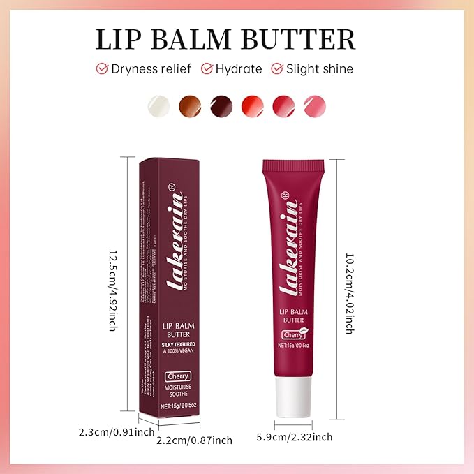 Erinde Lip Butter Balm, Moisture Hydration Lips,