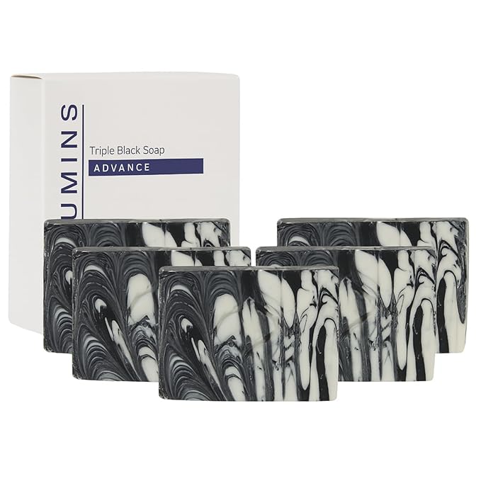 Relumins Professional Spa Formula Triple Action Soap – Gentle Formula with Natural Plant Extracts for Normal & Sensitive Skin, 135g x 5 Bars